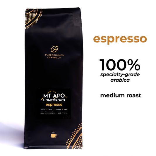 Mt. Apo Homegrown Espresso (100g SAMPLE PACK)